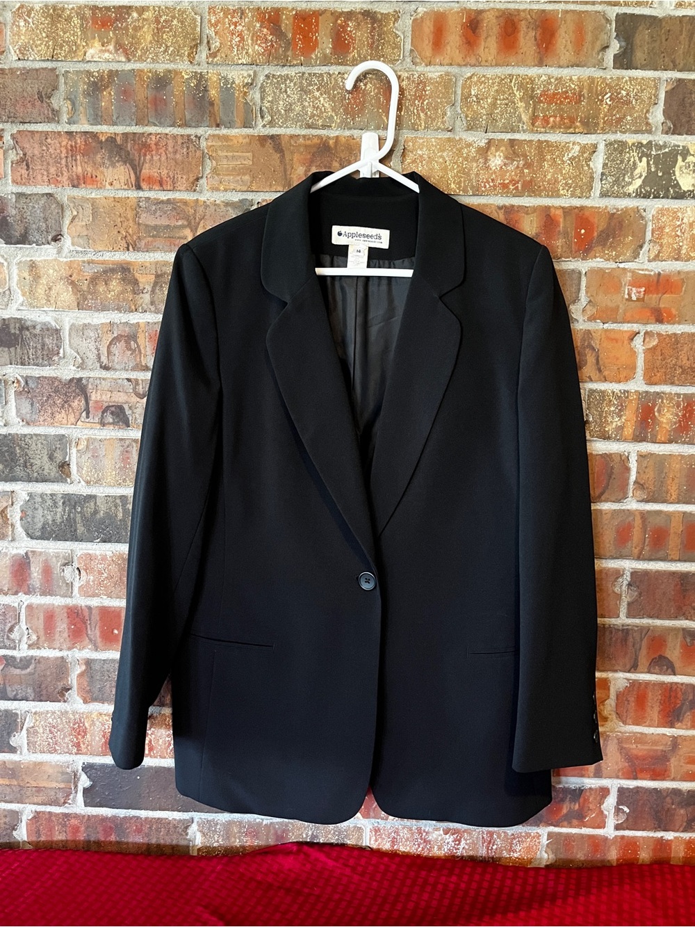 Appleseed’s  Women’s Black Career Blazer Size:14